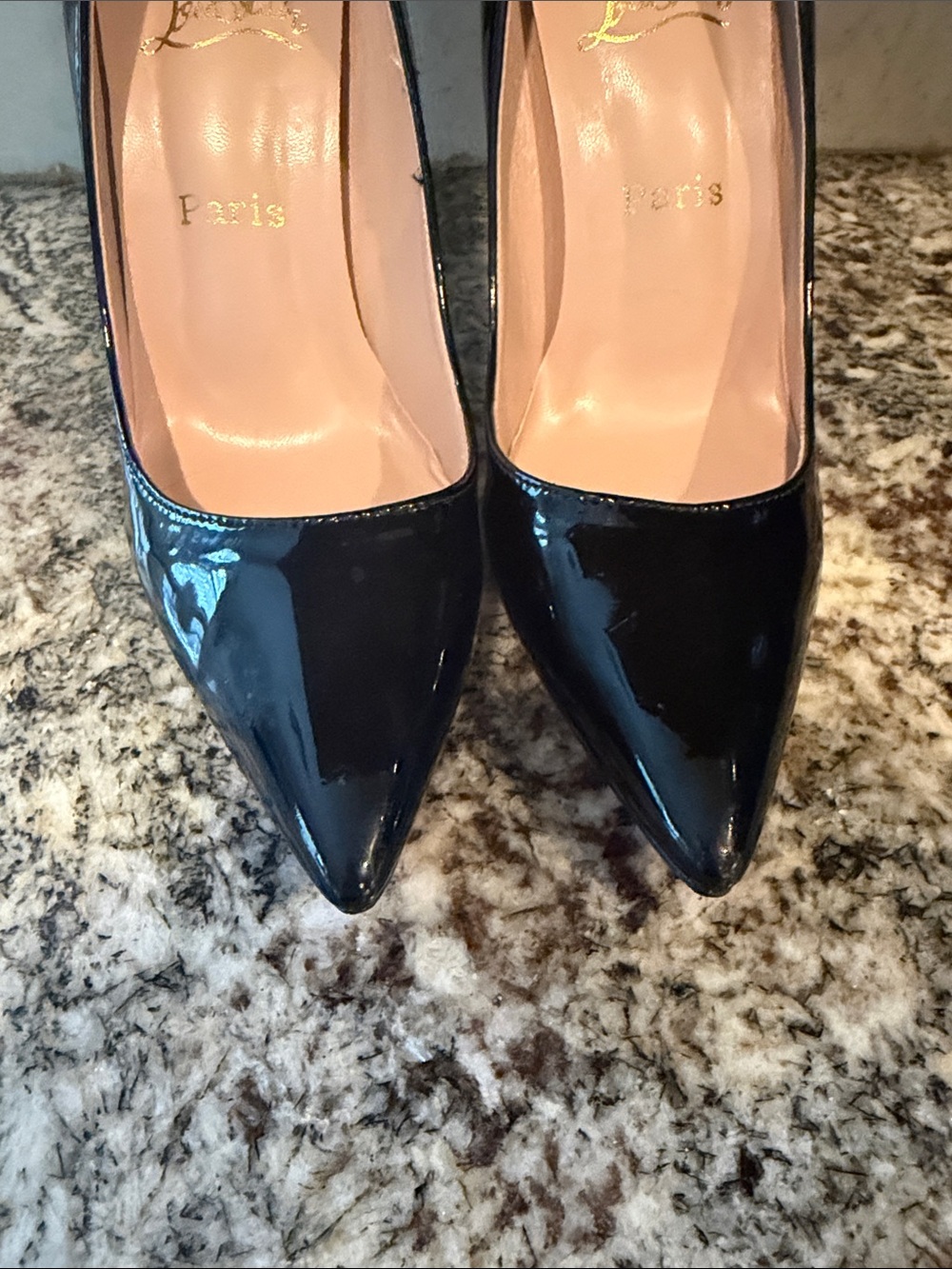 Christian Louboutin  patent leather Heels EUR 38 - Picture 4 of 9